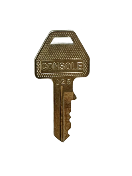 Pre-owned GM Console Key Number 025 - GKEEZ