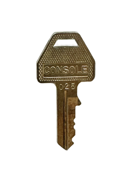 Pre-owned GM Console Key Number 025