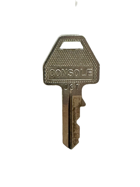 Pre-owned GM Console Key Number 037