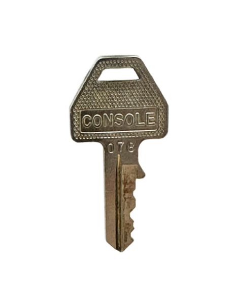 Pre-owned GM Console Key Number 078