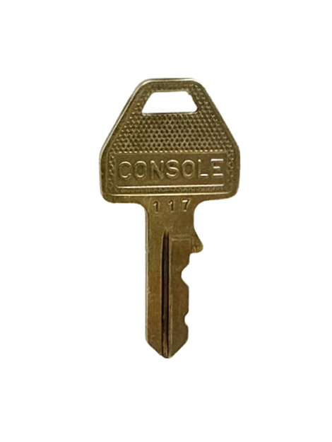 Pre-owned GM Console Key Number 117