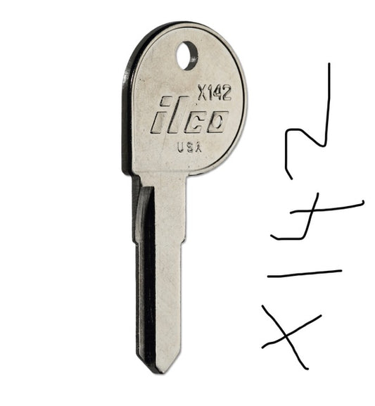 Harley Davidson Motorcycle Replacement Keys Series 501 - 600