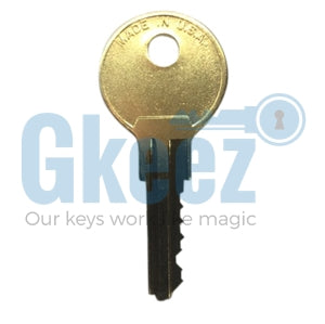 Supreme File Cabinet Replacement Key Series J200 - J299 - GKEEZ