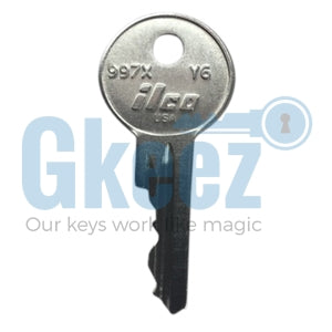 1 Shaw Walker File Cabinet Replacement Key Series D7C1-D7C100 - GKEEZ