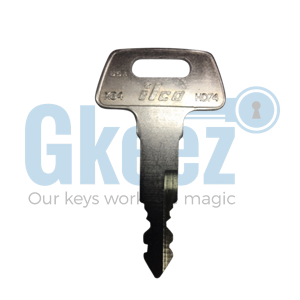 1 Honda Motorcycle Replacement Key Series 601-820 - GKEEZ