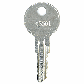 Allsteel File Cabinet Replacement Key Series KS501 - KS550 - GKEEZ